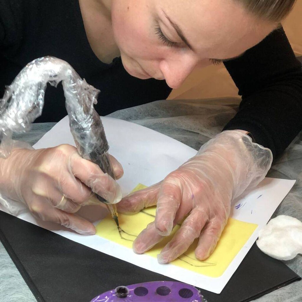 Курс перманентний макіяж брови 10